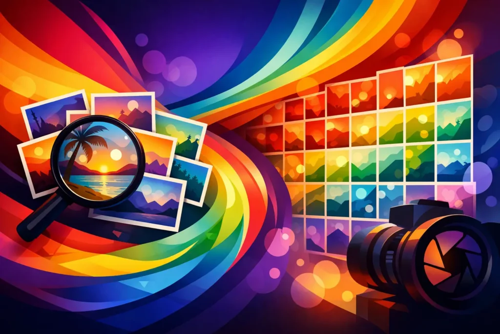 Photo Color Organization That Finds the Right Shot