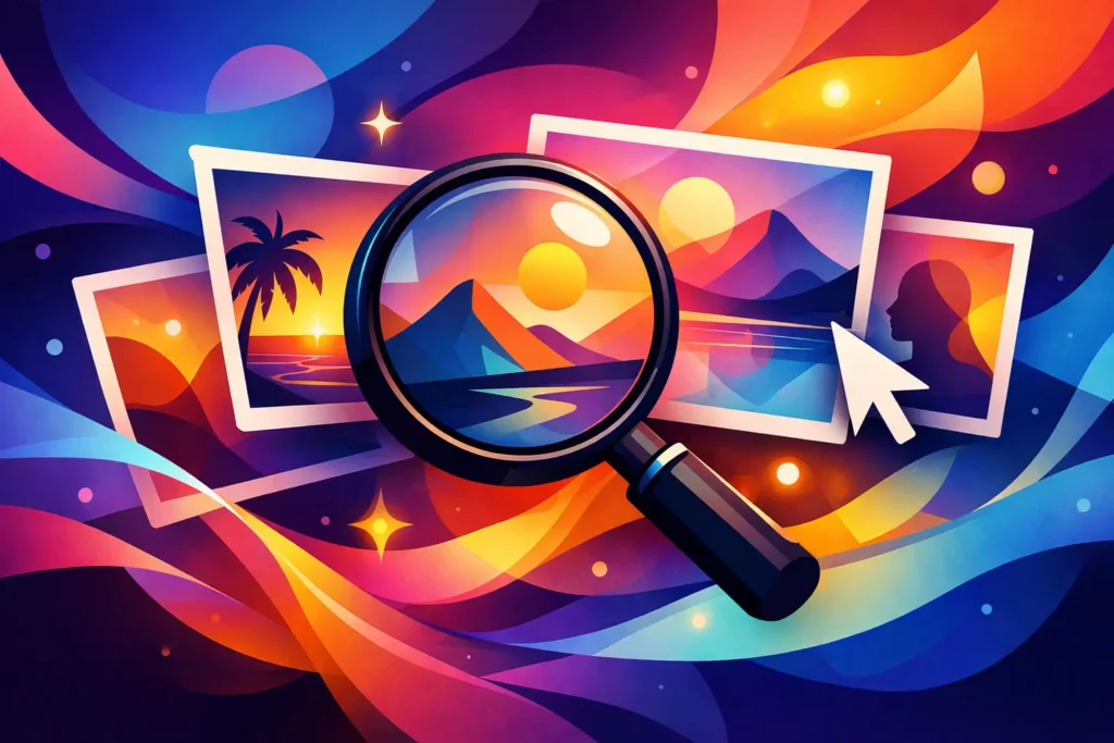 Photo Library Search App for Better Visual Picks