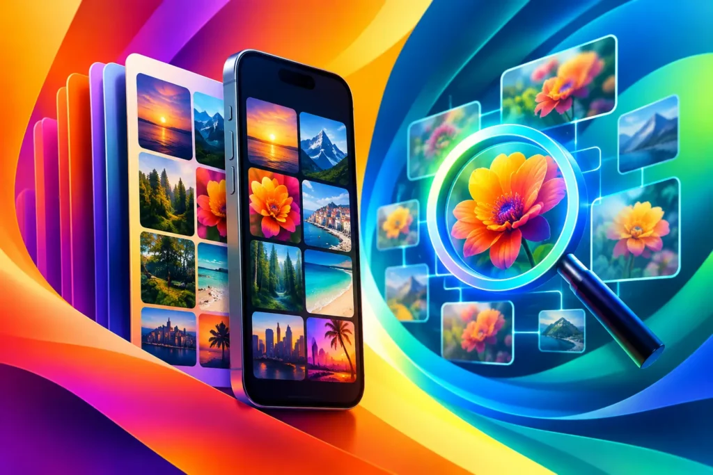 iPhone Albums Versus Visual Search Compared